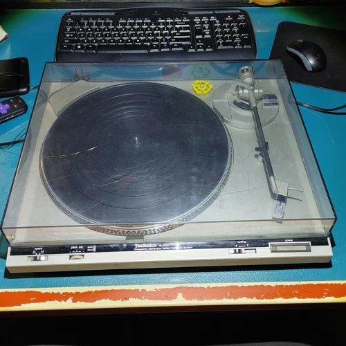 Vtg ~ Technics SL-B100 ~ Servo Manual Turntable Record Player Japan DUST COVER