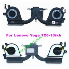 New For Lenovo Yoga 720-13ikb Laptop PC CPU  GPU Cooling Fan With heatsink