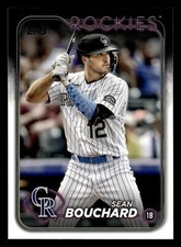 Sean Bouchard 2024 Topps #699 Colorado Rockies