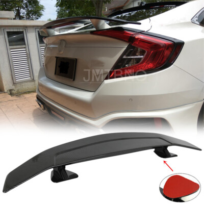 For 2016-2021 Honda Civic Sedan 47'' Rear Trunk Spoiler Racing Wing W/ Adhesive