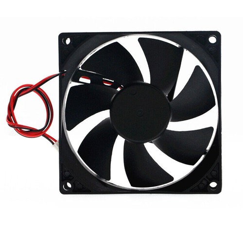 Lüfter 90mm Gehäuselüfter Silent PC Gehäuse lüfter 3.7V 5V 12V 18V 24V DC 2Pin - Bild 2 von 9