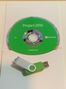 Genuine Microsoft Project Professional 16 Ms Brand New Product Key Pro Pc Ebay