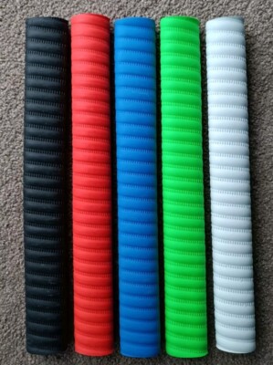 Spiral Schlaggriff Weiß 4x SPIRAL Cricket Bat Grips - BLUE, BLACK, GREEN And WHITE - Oz Dart Shaft ProGrip