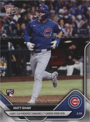 2025 Topps Pristine Matt Shaw SSP Case Hit Pearlescent RC Rookie 