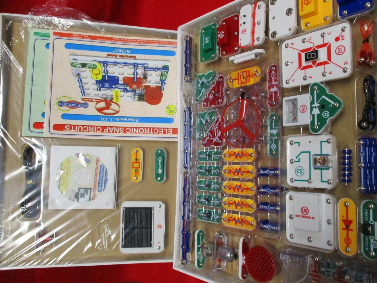 Snap Circuits Extreme SC-750 Electronics Discovery Kit