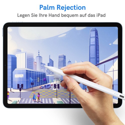 Stylus Pen Stift Magnetisch Pencil für Apple iPad 9/8/7, Air 3/4/5, Mini 5/6 - Bild 9 von 19
