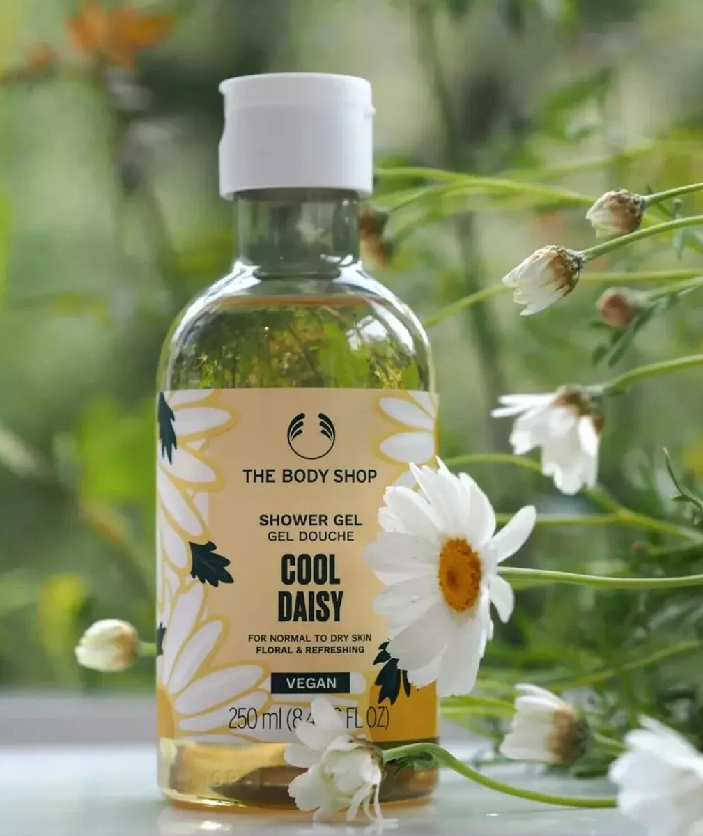 The Body Shop Cool Daisy Shower Gel 250ml Vegan Discontinued Rare