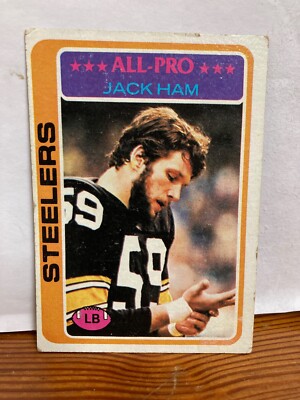 Jack Ham 1978 Topps - Football Card Pittsburgh Steelers