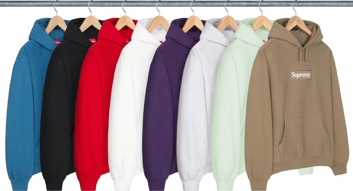 Supreme Box Logo Hooded Sweatshirt FW23 (FW23SW56) Men's Sizes S-2XL