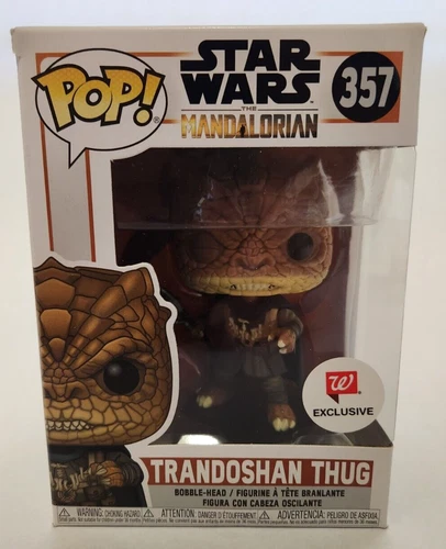 Star Wars the Mandalorian TRANDOSHAN THUG Funko POP!#357 Exclusive (Damaged Box)