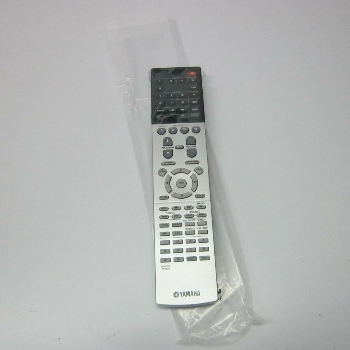 NEW GENUINE YAMAHA RAV553 ZW69510 For RX-A770, RX-V683 Remote