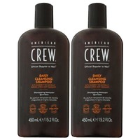 American Crew Daily Cleansing Shampoo 2 X 450 Ml Reinigungsshampoo Set