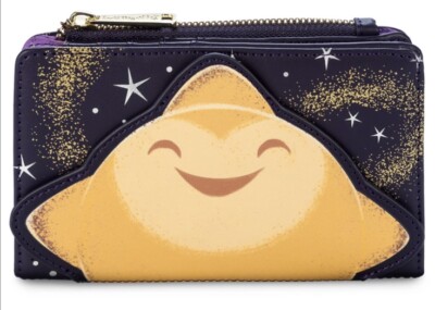 2024 Disney Parks Loungefly Glow In The Dark Wish Wallet