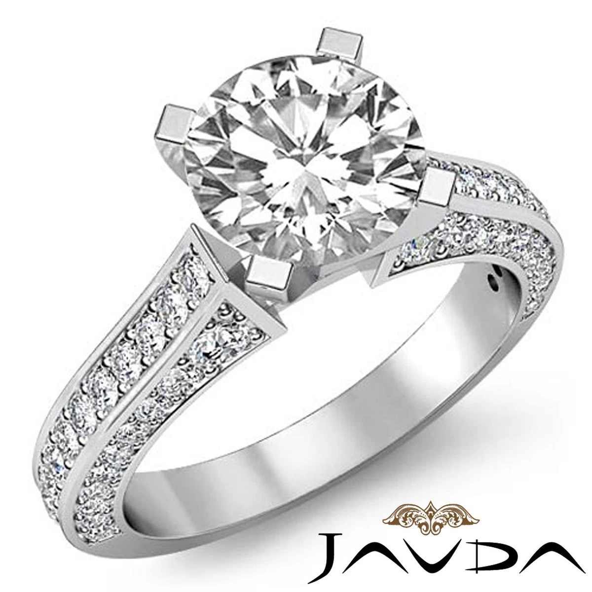 Solitaire store style ring