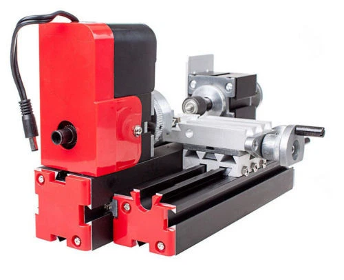 CNC Metal Motorized Mini Lathe Machine 20000rev/min DIY Tools - Picture 4 of 4