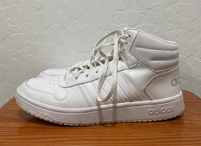 Men's adidas Hi-Top Sneakers Size US 9.5 UK 8 FR 42 JP 265 Men's adidas Hi-Top Sneakers Size US 9.5 UK 8 FR 42 JP 265