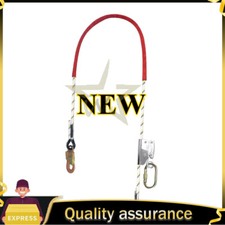 For Climbing Tree Care Arborist Work Fall Protection Positioning Lanyard 6 Ft