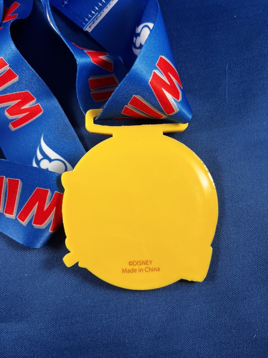 Disney Cruise Line DCL Ship Winner Medal PVC Medallion Blue