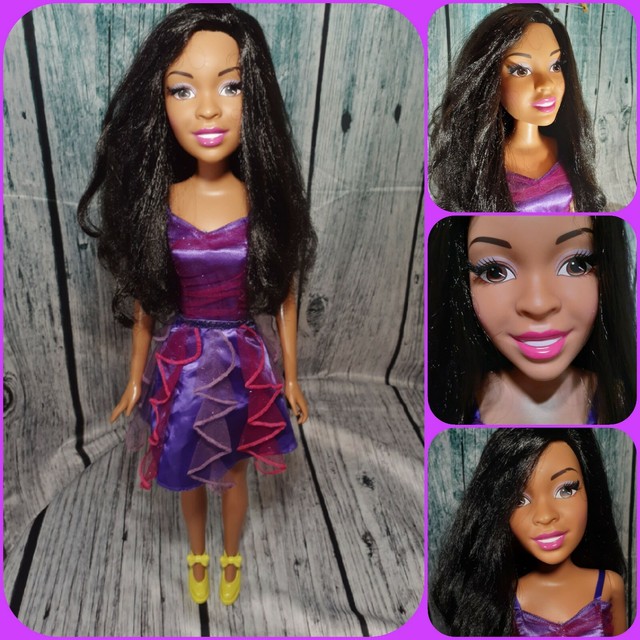 28 inch black barbie