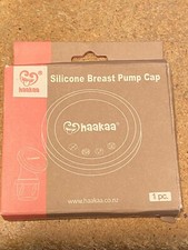 Haakaa Silicone Breast Pump Cap NEW/SEALED rrr1