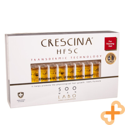 Crescina Hfsc Transdermic 500 Herren Physiologische Haarwachstum Kur 20x3,