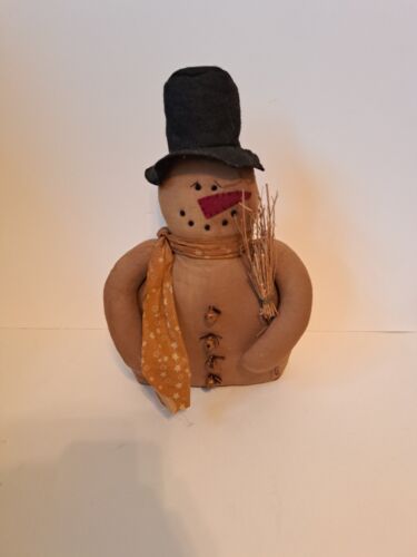  Primitive Snowman Country Doll Decor primitive doll - Picture 1 of 3