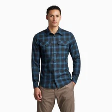 G-Star Marine Slim Shirt Men’s | Casual Designer Button Down Long Sleeve Style