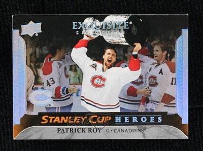 2025 Upper Deck Black Diamond Silver Spectrum 14/25 Patrick Roy #ESC-PR HOF 1q2
