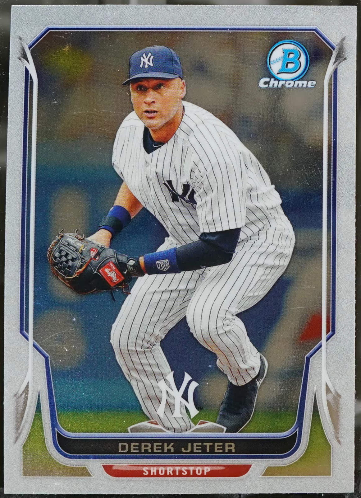 2014 Bowman Chrome #89 Derek Jeter Baseball EX