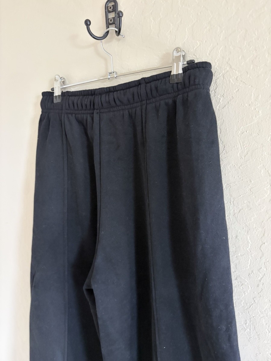 Yance Hana Wide-Leg Black Drawstring Capris View 6