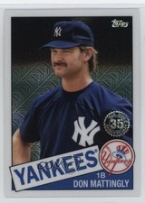 2020 Topps Silver Pack 1985 Topps Chrome Baseball Don Mattingly #85C-28 05k6
