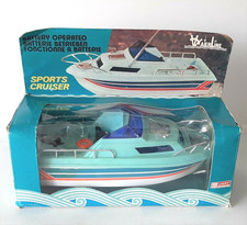 VINTAGE SPORT CRUISER BOAT  NO.1014 BLUE COLOUR BOAT WITH BOX NEW IN BOX