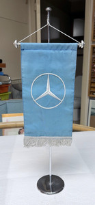 Vintage Pennant of desk Mercedes-Benz Banner