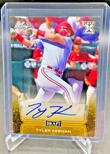 2020 Leaf Draft TYLER KEENAN AUTO #BA-TK1