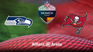 NFL Munich Game 2022 Flagge 3'x5' – Seahawks vs. Buccaneers – NEU & OVP