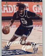 2021 Panini Chronicles Draft Picks Neemias Queta #89 Utah State Aggies
