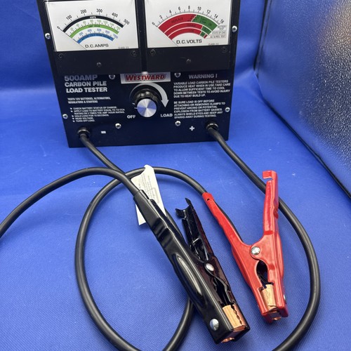 Westward Carbon Pile Battery Load Tester Volts 500Amps Automotive
