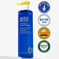 MODAMODA Blue Biotin Scalp Shampoo 300ml Hair Loss Care Shampoo Korean Hair Care