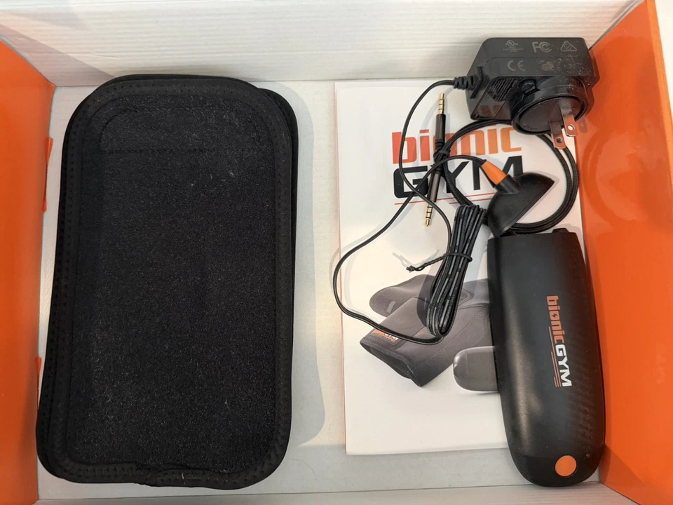 Bionic Gym Completo Original Caja Paquete Set Cargador Cable Envolturas y más Foto 4 de 4