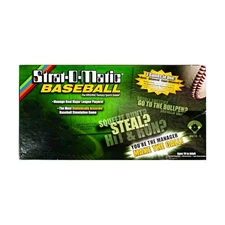 Strat-O-Mati Boardgame  Baseball (Current Ed w/2010 Starter Card Se Box Fair/NM