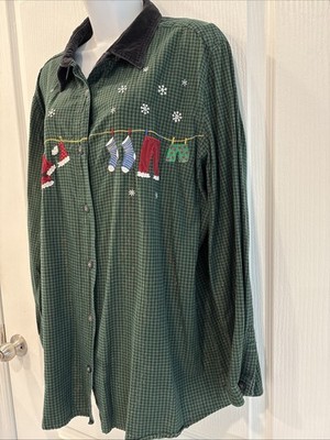 christmas green dress shirt OppoSuits Men's Santaboss Christmas Shirt - Multi