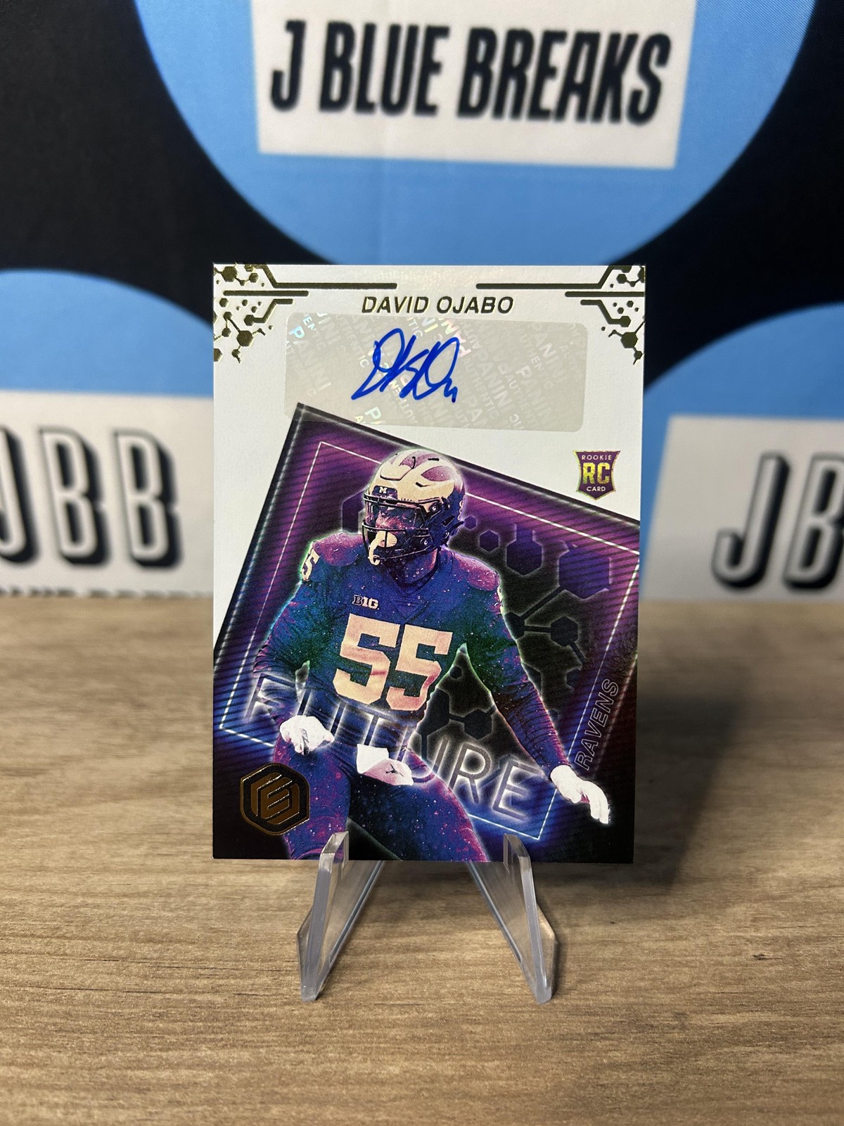 2022 Panini Elements #FS-DO David Ojabo Future Signs Rookie Auto #/199