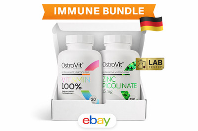 OstroVit Vit Min 30 Tabletten Zink Picolinat 150 Tabletten Vitamin Mineral Box