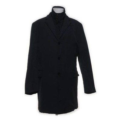 Caliente, Mantel, Herren, Größe: 50, Blau, Nadelstreifen #S4w