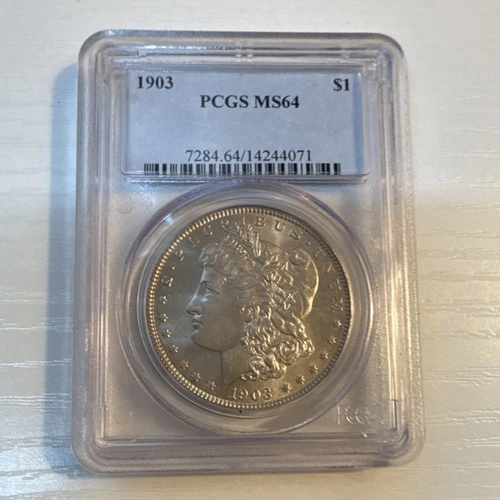 Morgan Dollar 1903 PCGS MS64 Silver $1 Philadelphia Uncirculated KM#110