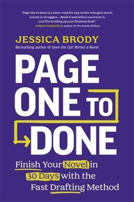 Page One to Done by Jessica Brody Paperback