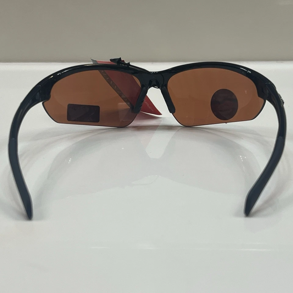Nuevo Maxx HD Gafas de Sol Domain HD Negro Golf Conducción Pesca Lente Marrón Polarizada Foto 4 de 4