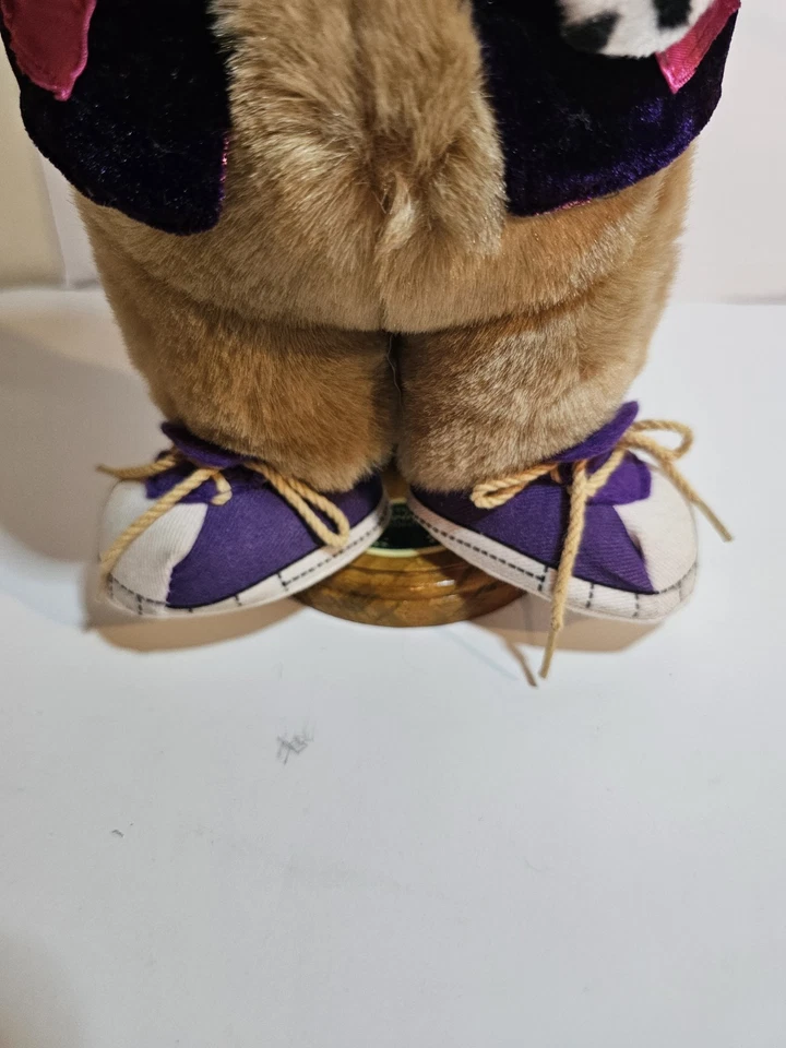 Peluche Grahams Vintage 10" Oso Juguete Aplausos 1990 Nabisco Con Etiquetas Foto 4 de 4
