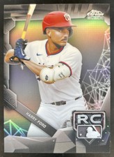 2026 Topps Chrome Black Harry Ford RC Rookie Design Variation SP Nationals #79