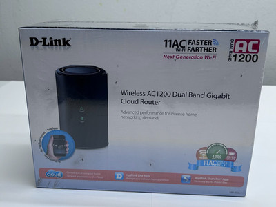 Wireless AC 1200 Mbps Home Cloud App-Enabled Dual-Band Gigabit Router (DIR-850L)
